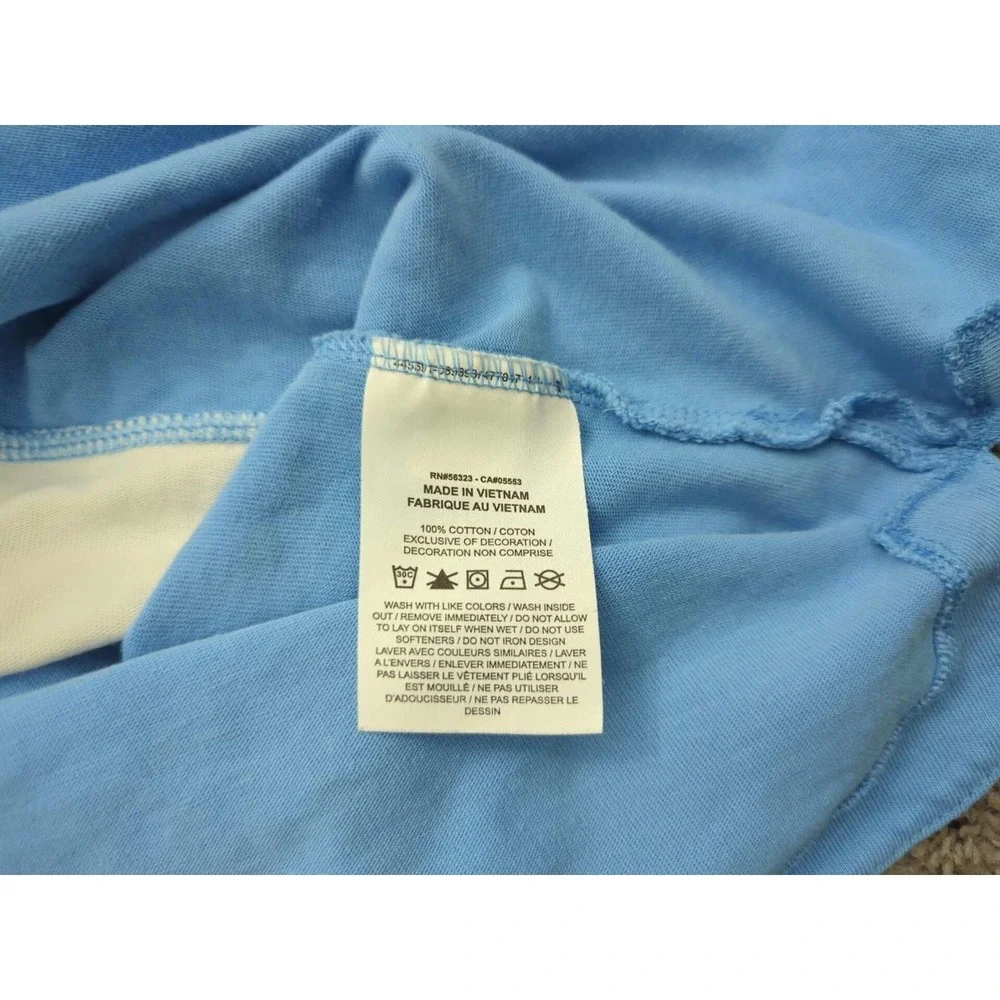 Nike Sportswear DNA Tank Top Womens L Colorway Blue White‎ Stack Swoosh Athletic